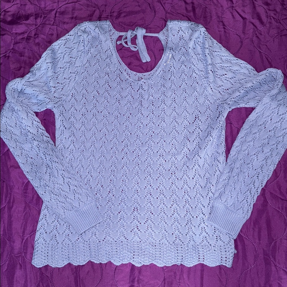 Candie's Gray Knit Sweater